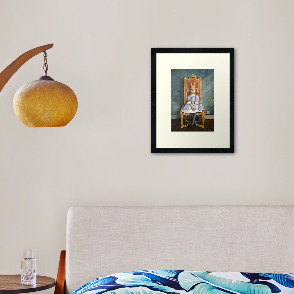 A Peaceful Reign Framed Art Print