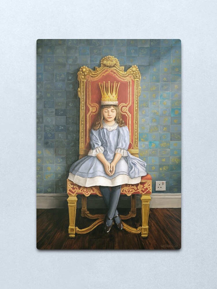 Alternate view of A Peaceful Reign Metal Print
