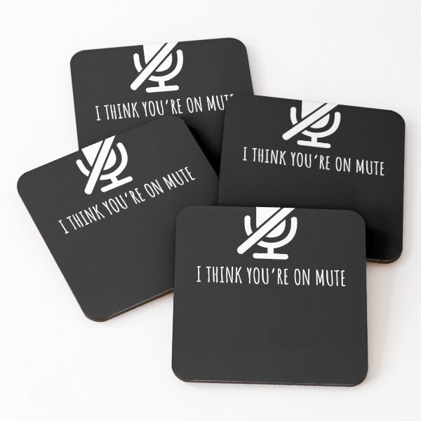 Item preview, I Think You're On Mute Funny designed and sold by Nerd Shizzle.