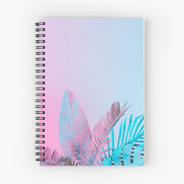 Item preview, Tropical and palm leaves in vibrant holographic neon colors designed and sold by Dear-Ashlin.