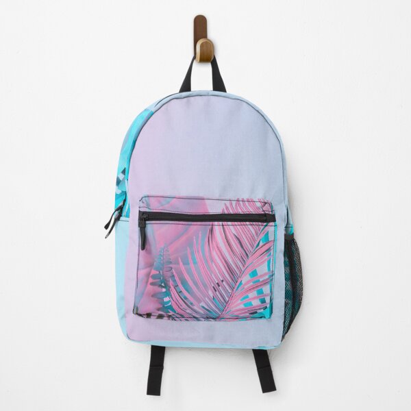 Item preview, Tropical and palm leaves in vibrant holographic neon colors designed and sold by Dear-Ashlin.
