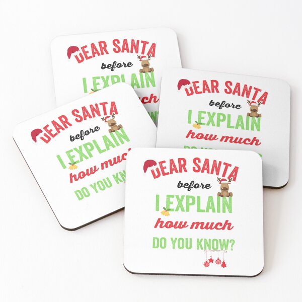 Item preview, Dear Santa Before I Explain How Much Do You Know designed and sold by prehokage.