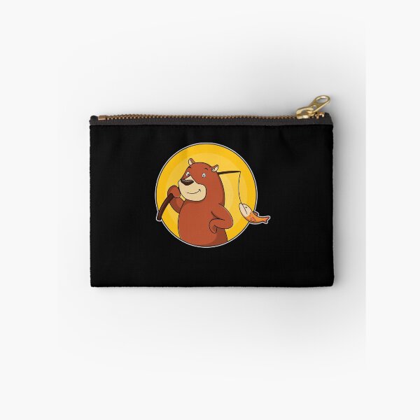 Item preview, Bear as Angler with Fish designed and sold by Snabdesign84.