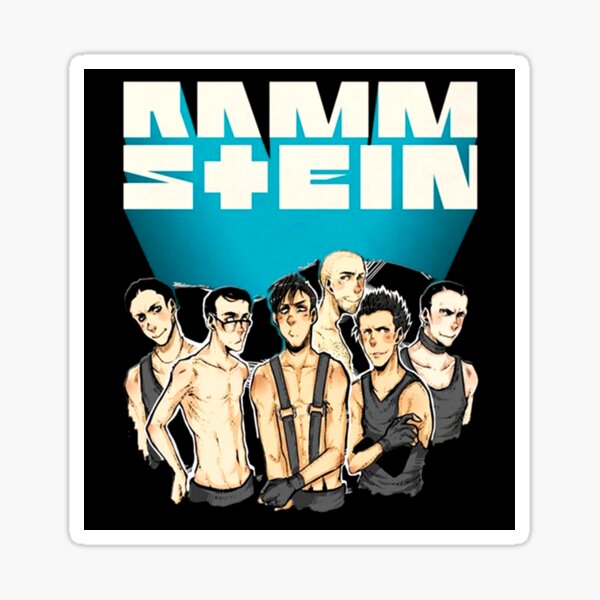 bleu rammst Sticker