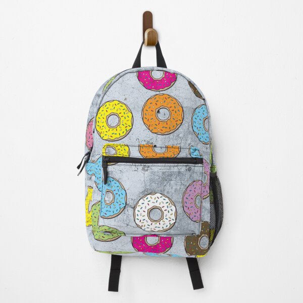 Item preview, Concrete & Colorful Donuts Pattern designed and sold by idovedesign.