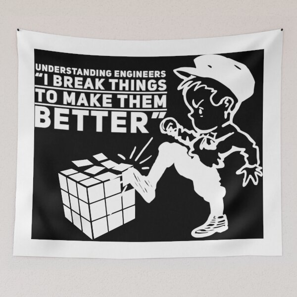 Item preview, Understanding Engineers "I Break Things to Make Them Better" designed and sold by LusterGirl.
