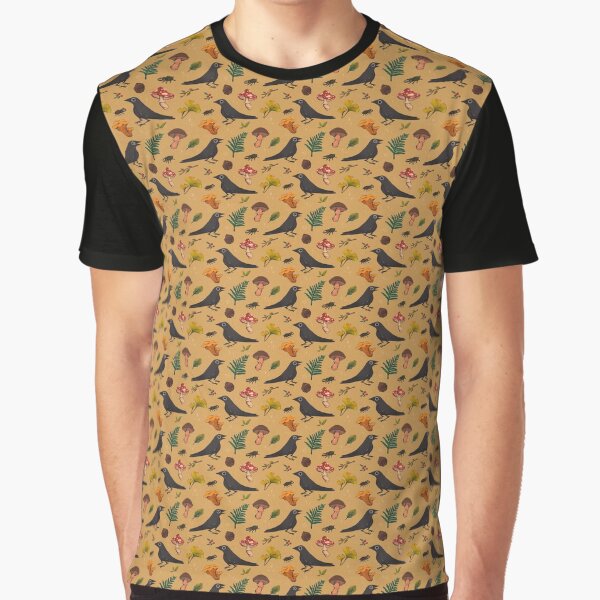 Item preview, crows & shrooms designed and sold by mlyeko.