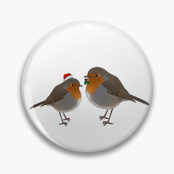 Item preview, A couple of Christmas Robins designed and sold by Melville-Magic.