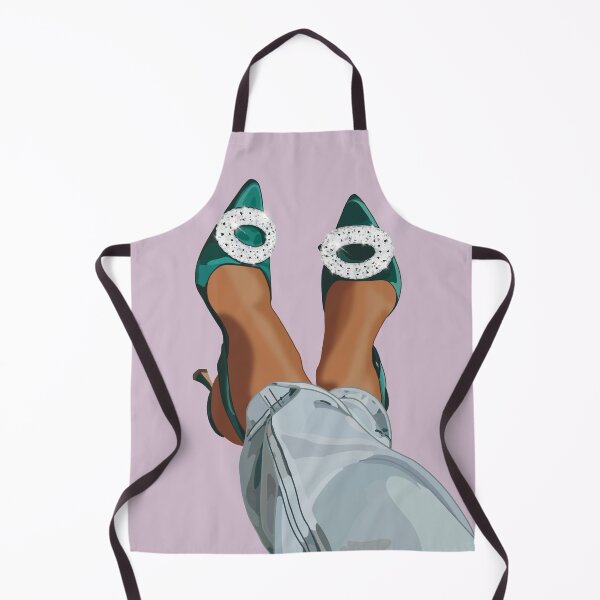 Item preview, Emerald green stain shoes with a diamanté's brooch worn with boyfriend jeans designed and sold by Tana-B.