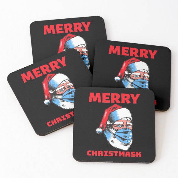 Item preview, Merry Christmask Santa Claus Wearing Mask Christmas designed and sold by Piztees.