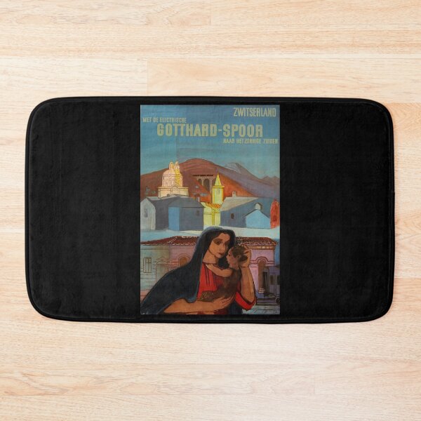 Item preview, retro classic Gotthard Spoor poster designed and sold by CorasPosters.