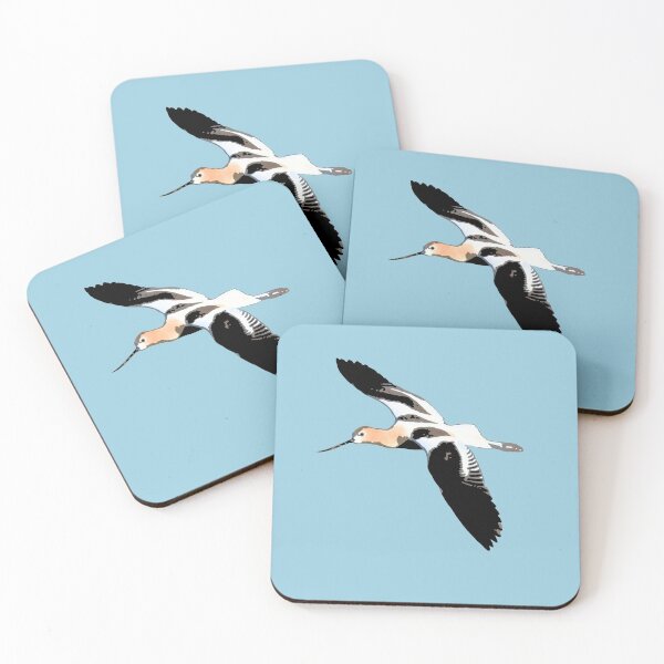 Item preview, American Avocet Color Print designed and sold by designsasstultd.