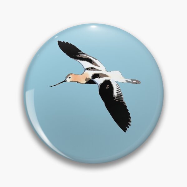 Item preview, American Avocet Color Print designed and sold by designsasstultd.