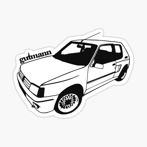 Peugeot - PTS - Cache moyeu PTS + Doming - Autocollant / Sticker 