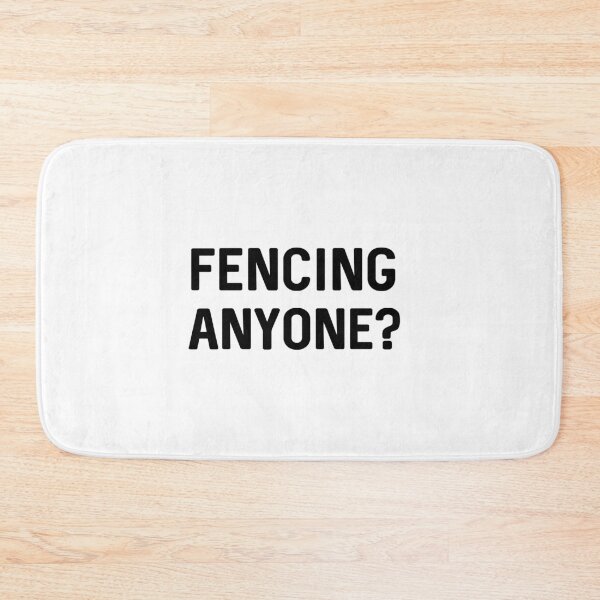 Item preview, Fencing Anyone? designed and sold by ProtonProject.