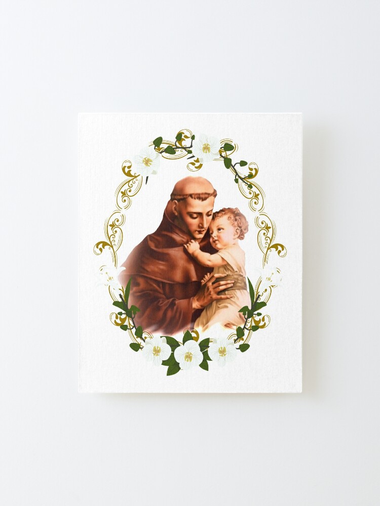 Alternate view of St. Anthony  Mounted Print