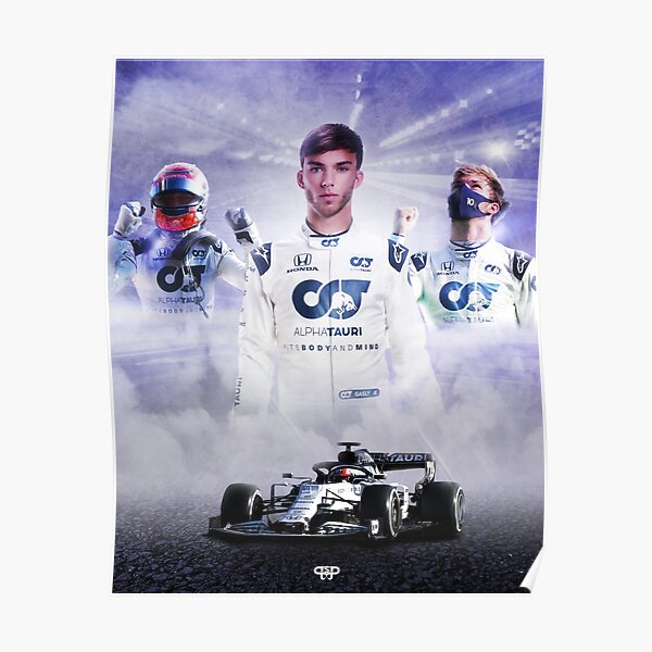 PIERRE GASLY F1 2020 Poster