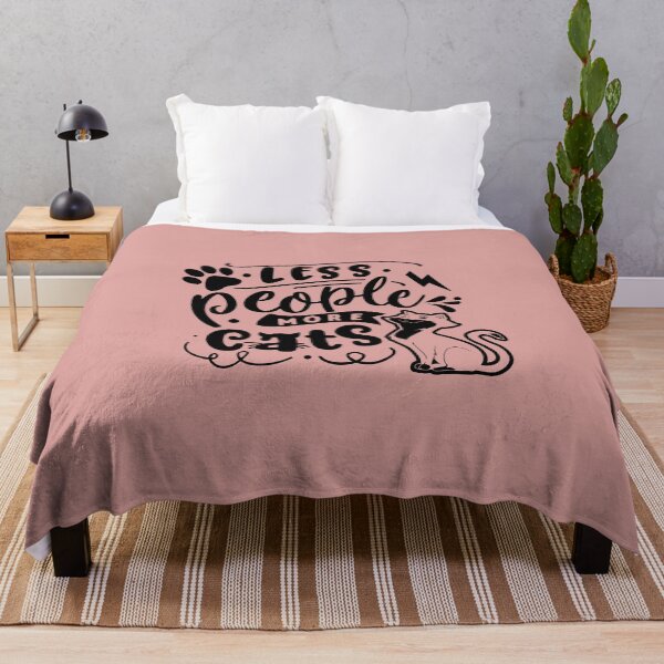 Item preview, Less people more cats designed and sold by yassiny.