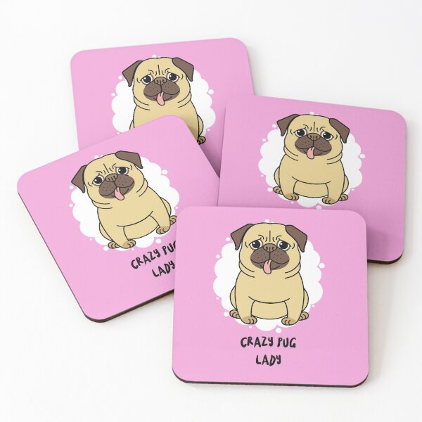 Item preview, My best friend is my dog. Crazy pug. designed and sold by I​ AM​ O.J.A ..