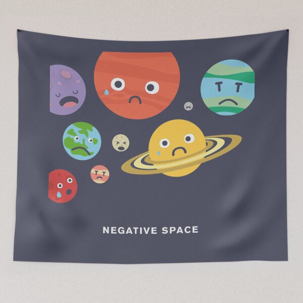 Item preview, Negative Space Pun designed and sold by 14Smith15.