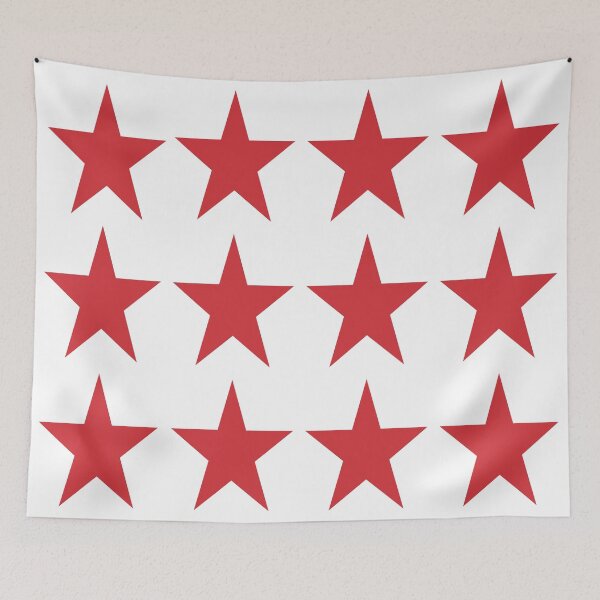 Item preview, Large RED and WHITE STARS  designed and sold by RachelMacht.