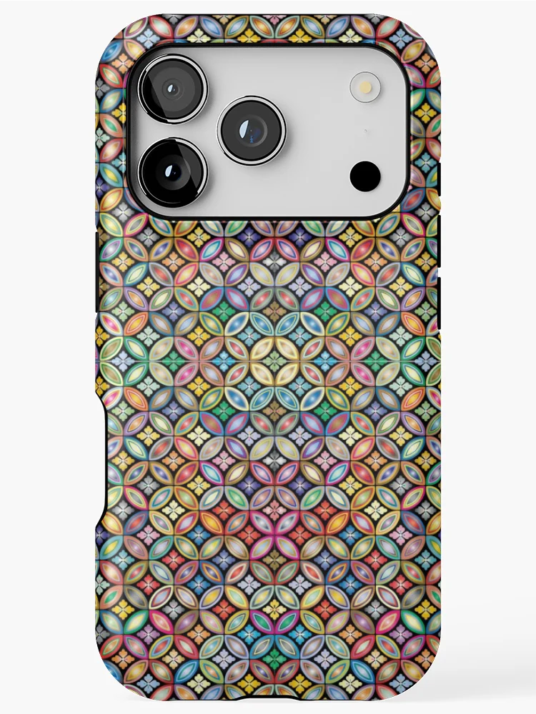 Thumbnail 1 of 4, iPhone Case, Colorful pattern designed and sold by RueChiedza.