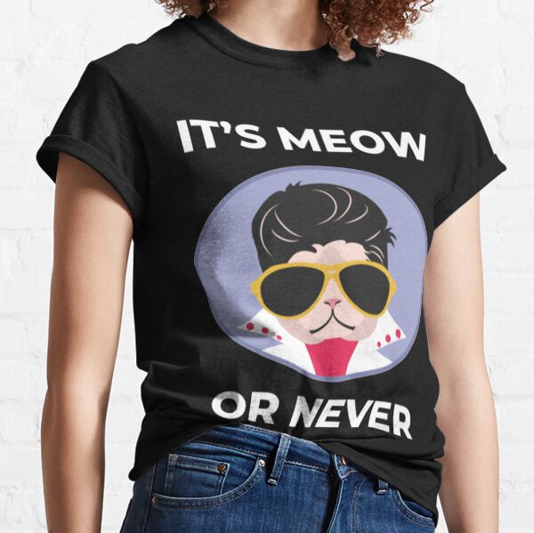 Elvis Presley Chat d'Elvis Presley T-shirt classique