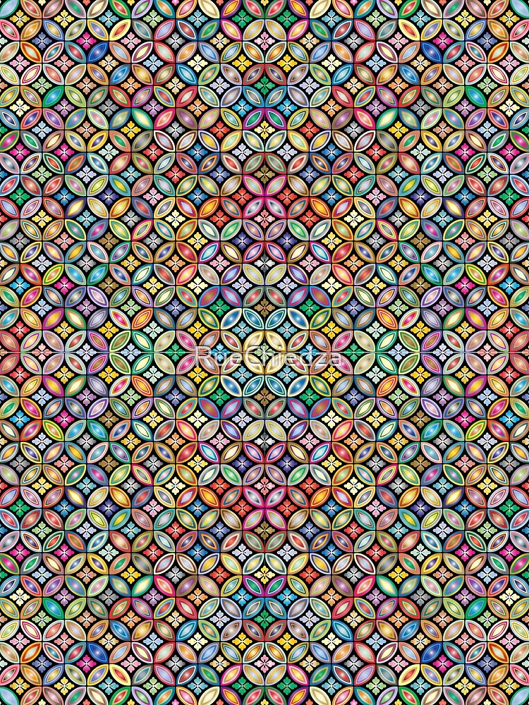 Thumbnail 3 of 3, Scarf, Colorful pattern designed and sold by RueChiedza.