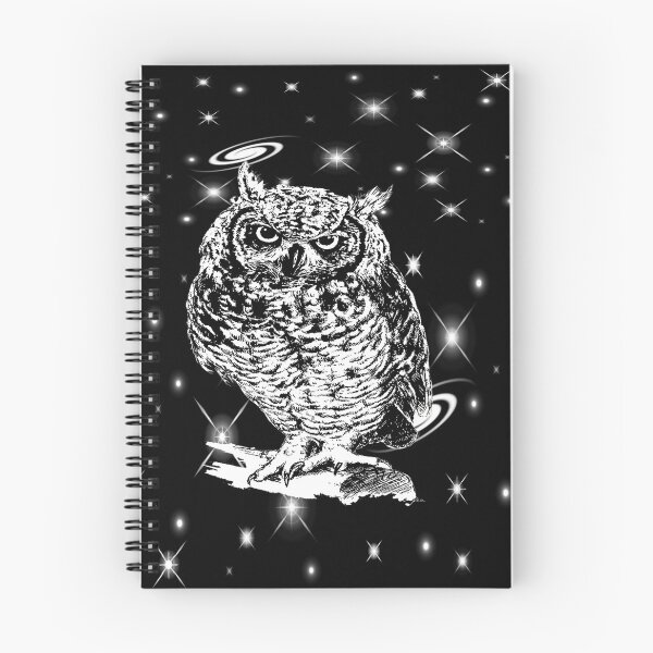Item preview, Carpe Noctem / White owl designed and sold by Wasef Baker.