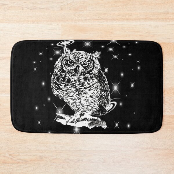 Item preview, Carpe Noctem / White owl designed and sold by Wasef Baker.