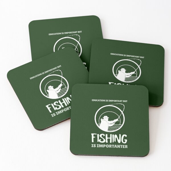 Item preview, Education is Important but Fisching is Importanter designed and sold by MariusMunteanu.