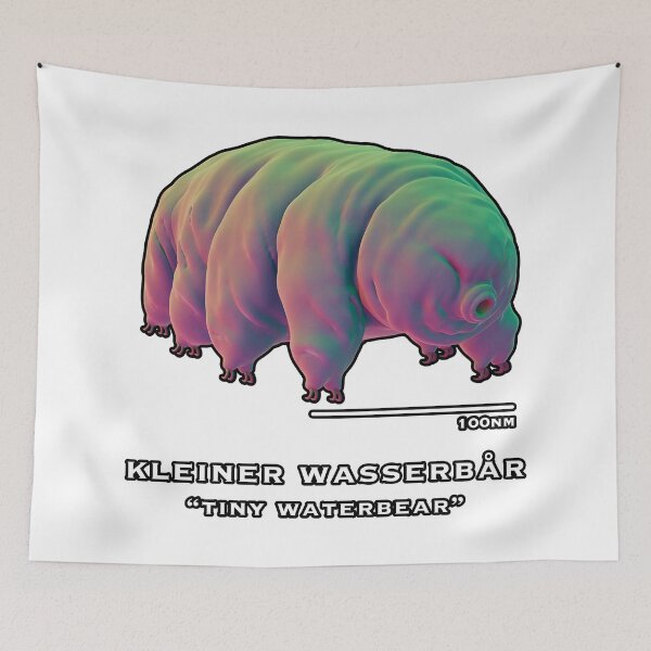 Item preview, Tardigrade - Kleiner Wasserbar - Tiny Waterbear designed and sold by GuyBlank.