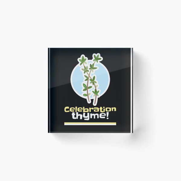 Item preview, Celebration thyme! Pun designed and sold by CocoAndMore.