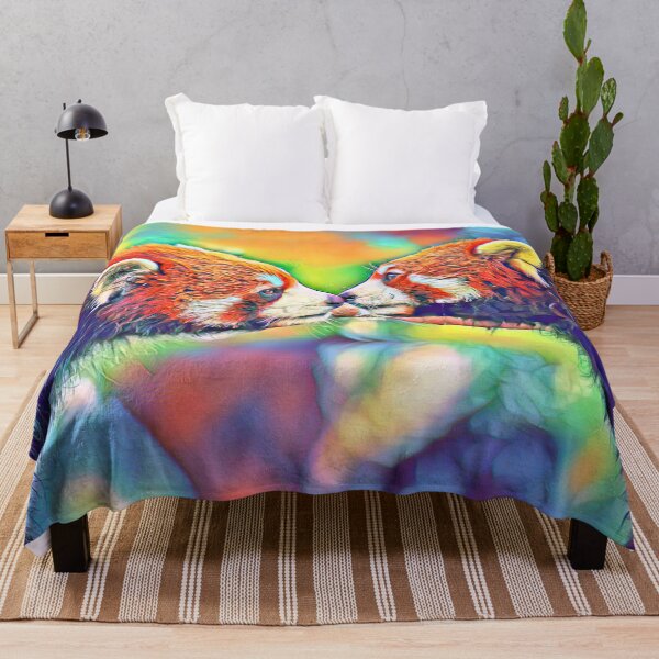 Item preview, Wild Bear Kissing Abstract Painting Art Design  designed and sold by WildMuse44.
