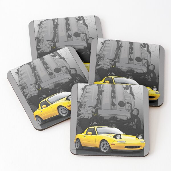 Item preview, Mx5 / Miata NA MK1 illustration with BP18 engine designed and sold by ArtyMotive.