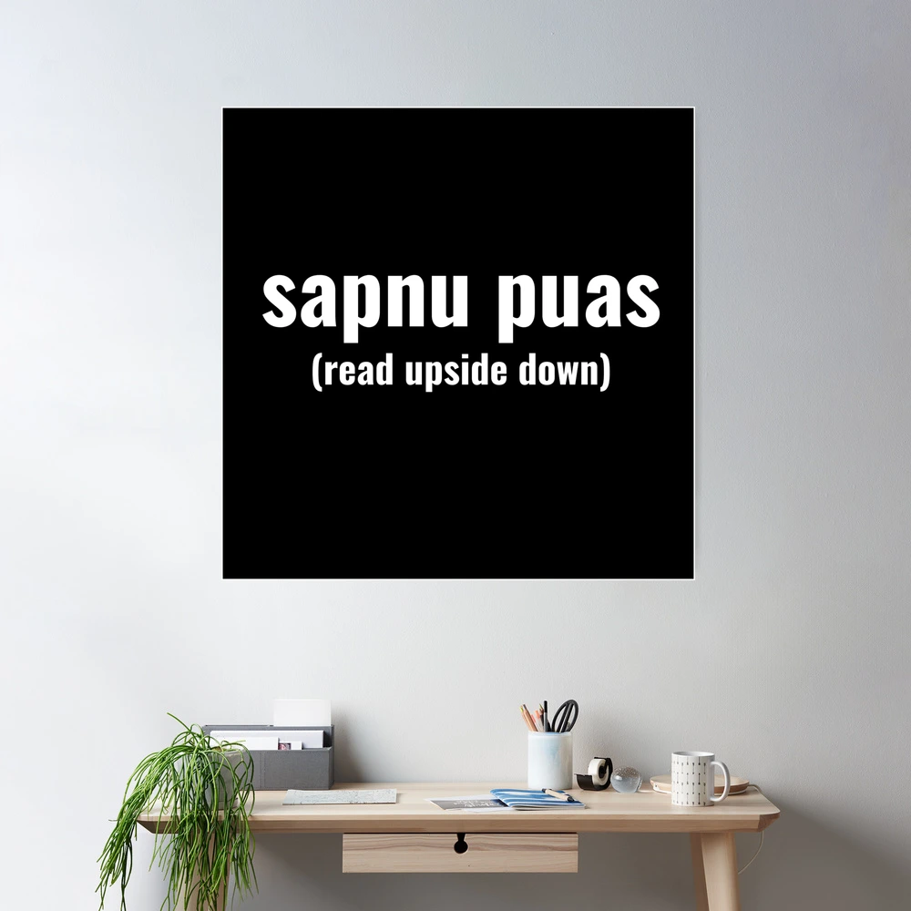 Sapnu puas - Read Upside Down