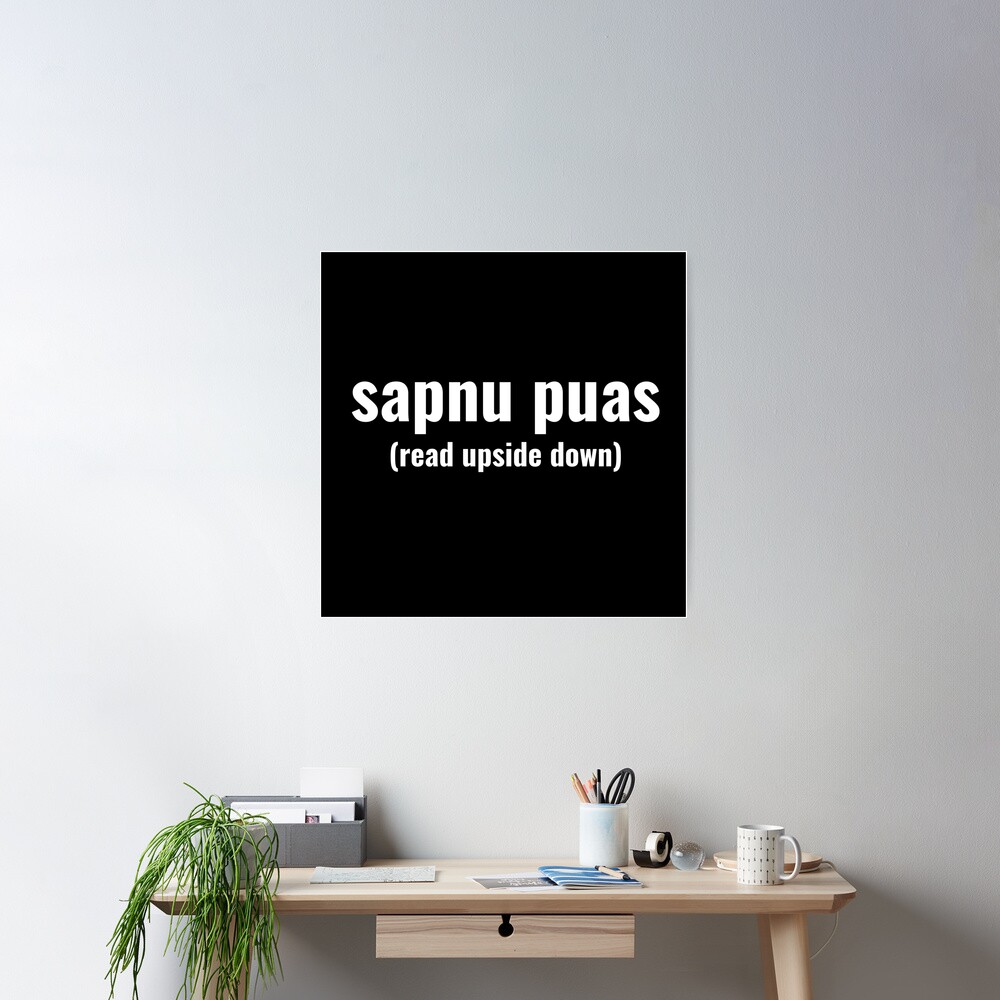 Sapnu puas - Read Upside Down