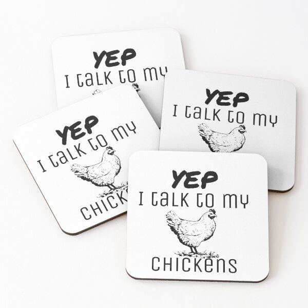 Item preview, Yep I Talk To My Chickens  designed and sold by Saritahosny1.