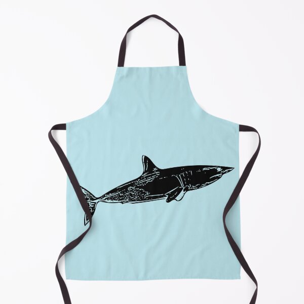 Item preview, Mako Shark Black Print designed and sold by designsasstultd.
