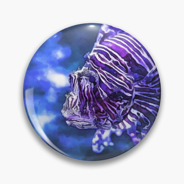 Item preview, Lionfish Digitaal Painting designed and sold by Mimi Foley.