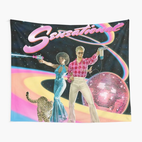 Night Sensational Art Tapestry