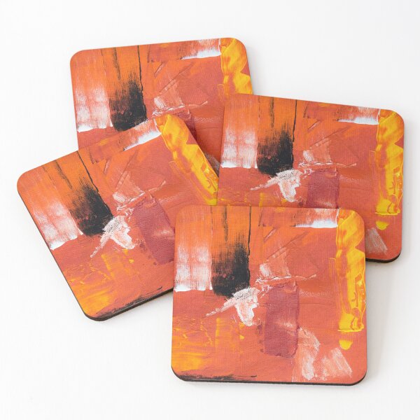 Item preview, Abstract Art Orange Painting designed and sold by Walk-It-Off.