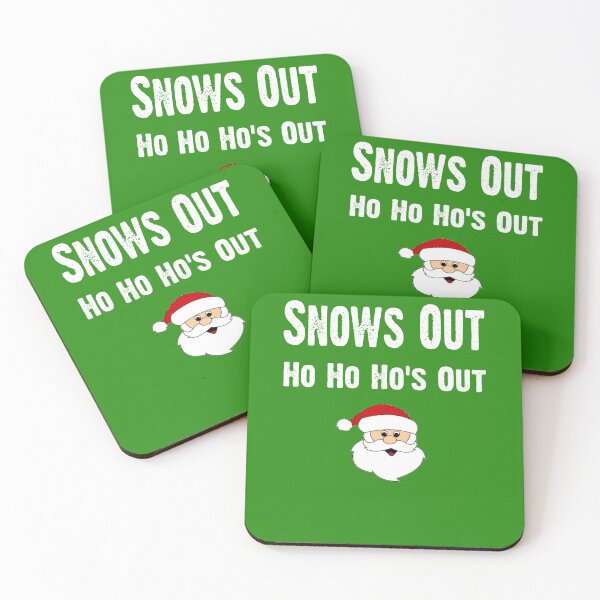 Item preview, Snows Out Ho Ho Hos Out - Ugly Christmas designed and sold by CoolApparelShop.