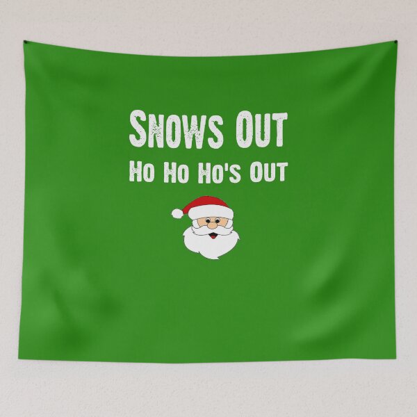 Item preview, Snows Out Ho Ho Hos Out - Ugly Christmas designed and sold by CoolApparelShop.