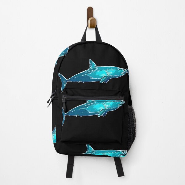 Item preview, Mako Shark White Alternate Print designed and sold by designsasstultd.