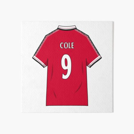 Andy Cole 1999 Jersey Sticker for Sale by Zgjimi17