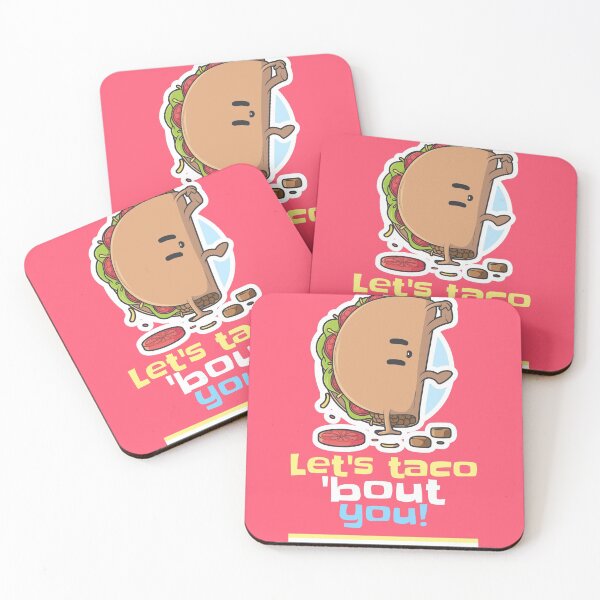 Item preview, Let's taco 'bout you! Pun designed and sold by CocoAndMore.