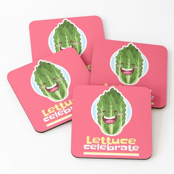 Item preview, Lettuce celebrate! Pun designed and sold by CocoAndMore.