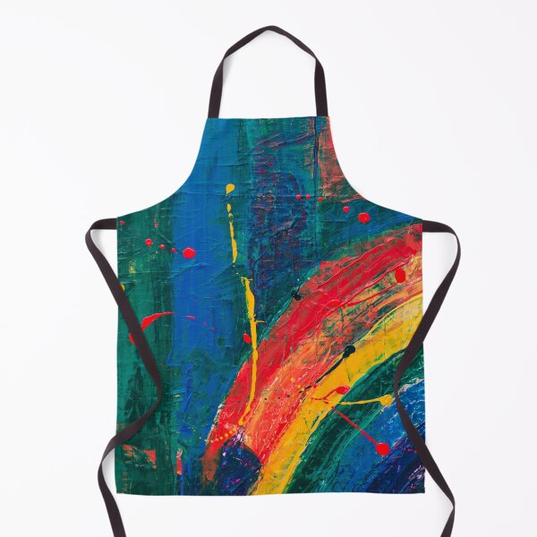 Item preview, Abstract Art Rainbow Painting designed and sold by Walk-It-Off.