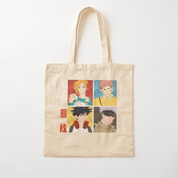 Jujutsu Kaisen Bolsa de algodón